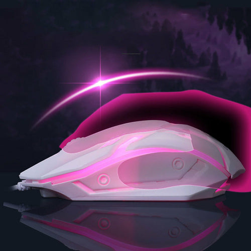 Gaming Keyboard & Mouse Set – RGB Backlit, Ergonomic, 104 Keys, Plug & Play