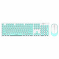 Wireless Keyboard & Mouse Combo – Ergonomic, Waterproof, Plug & Play
