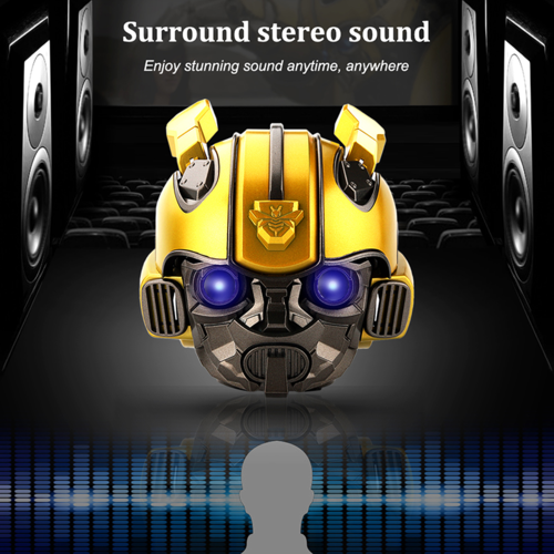 Transformers Bumblebee Bluetooth Speaker - Mini Wireless Speaker