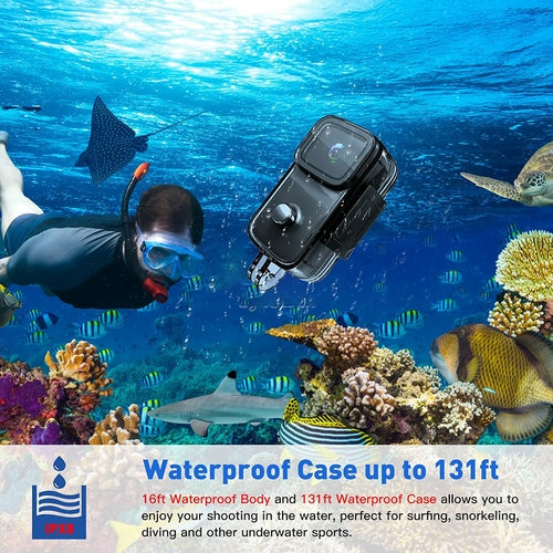 SJCAM C200 4K Action Camera – Ultra HD, Night Vision & Waterproof