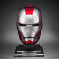 Electric Iron Man Helmet – Remote & Voice Control, Auto-Opening Mask