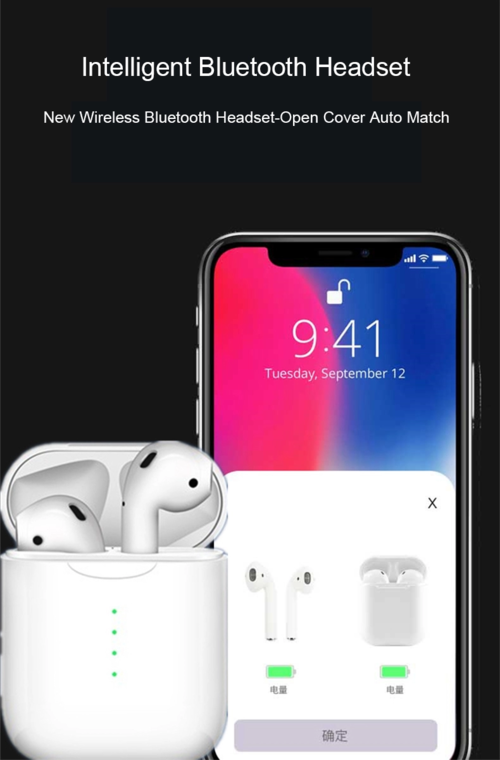 i10 TWS Wireless Earbuds – Bluetooth 5.0, HiFi Sound & Wireless Charging