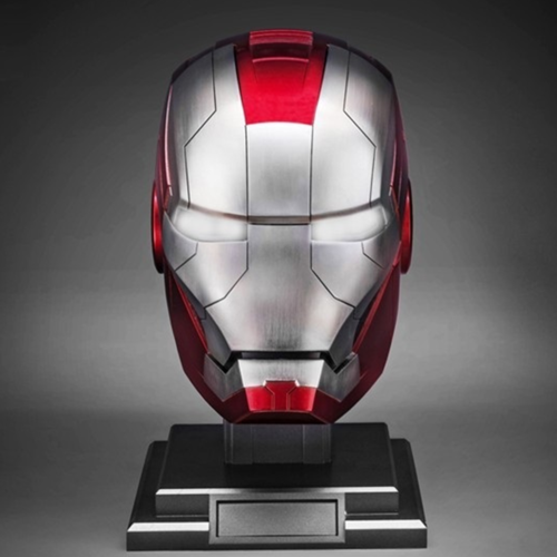 Electric Iron Man Helmet – Remote & Voice Control, Auto-Opening Mask