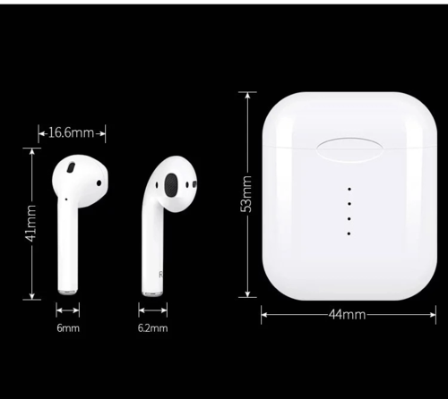 i10 TWS Wireless Earbuds – Bluetooth 5.0, HiFi Sound & Wireless Charging