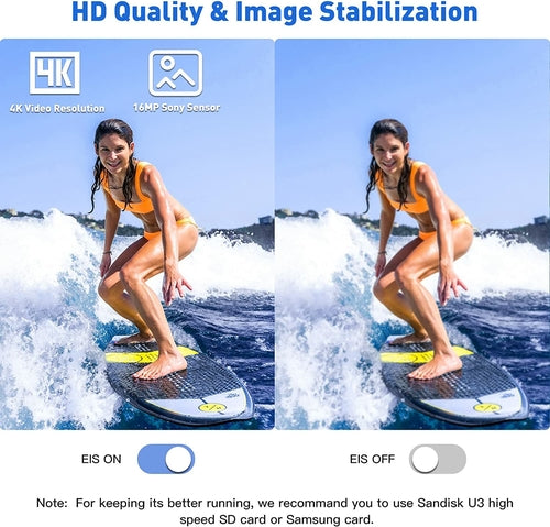SJCAM C200 4K Action Camera – Ultra HD, Night Vision & Waterproof